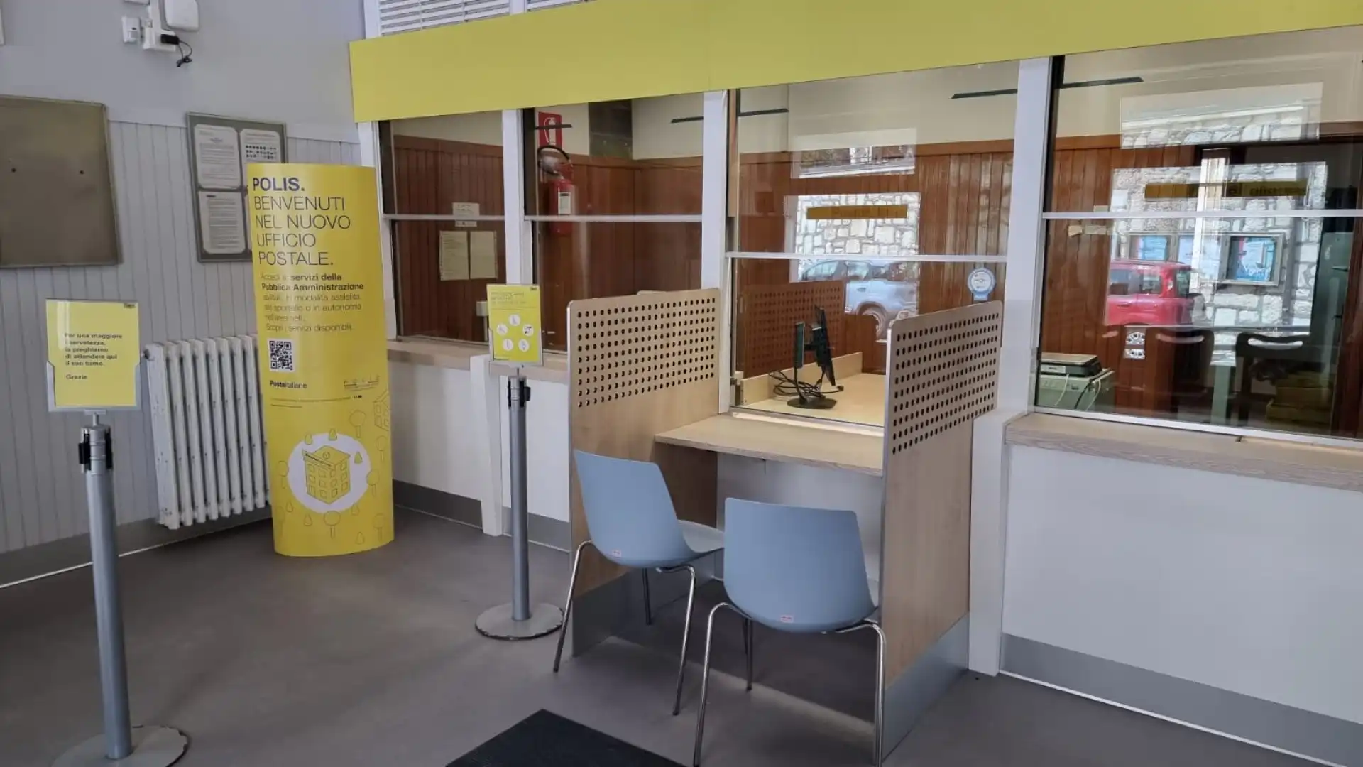 Rivisondoli: operativo il nuovo ufficio postale “Polis”.